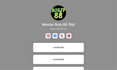 master bola 88